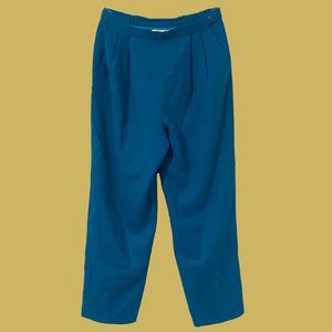Talbots Petites Turquoise 100% Wool Womens Size 10